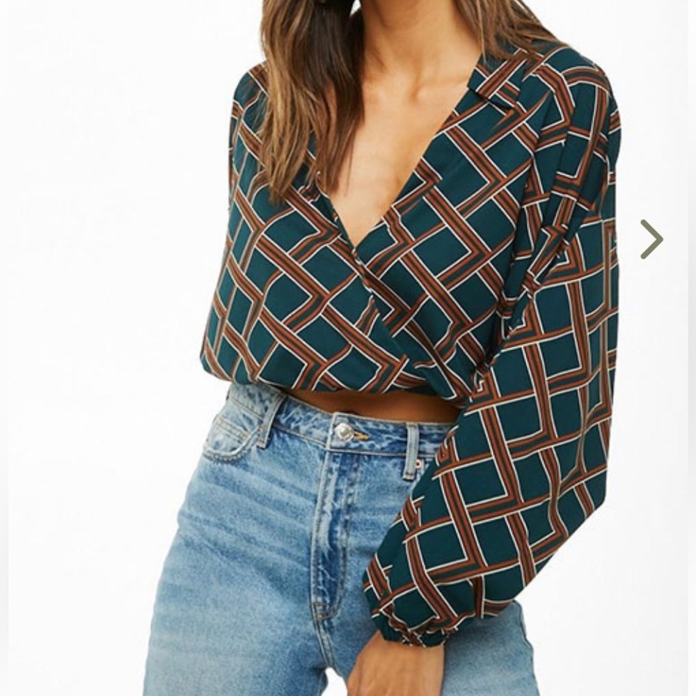 Forever 21 SZ XL Blouse